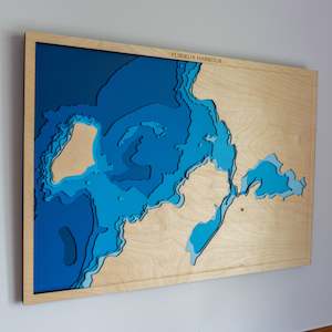 Bespoke Market Pieces: Market Special - Porirua Harbour - Large