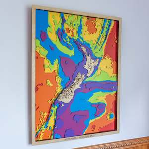 Bespoke Market Pieces: Market Special - New Zealand - Rainbow - Large