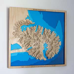 South Island Maps: Banks Peninsula, Canterbury, New Zealand – medium