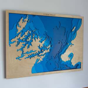 Bespoke Market Pieces: Market Special - Cook Strait, New Zealand - Large