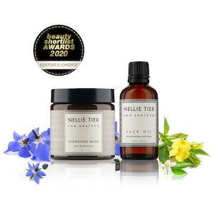 Skin Care Masks & Peels: Hydrating Mask 110g + Face Oil 50ml