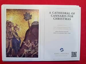 Products: Cannabis Cathedral 1174 AD       5 x Christmas cards