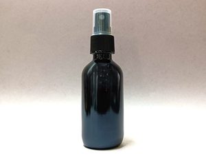60ml Black Bottle with Black Mist Spray