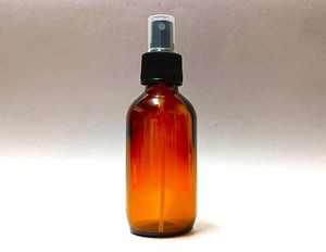 60ml: 100ml Amber Bottle with Black Mist Spray