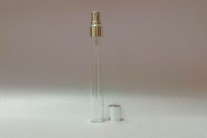 10ml: 10ml Clear Glass Silver Perfume Atomizer