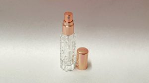 10ml: 10ml Clear Hexagon Glass Rose Perfume Atomizer