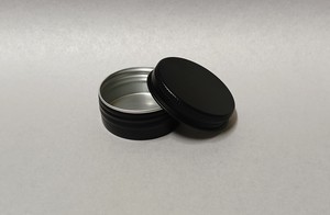 Aluminium: 15g Black Aluminium Pot