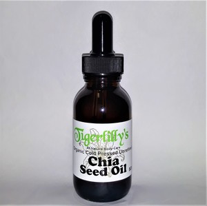 C - G: Chia Seed oil – Organic Virgin Cold Pressed