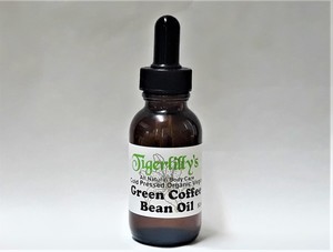 Coffee Oil – Green Arabica – Organic Cold Pressed Unrefined