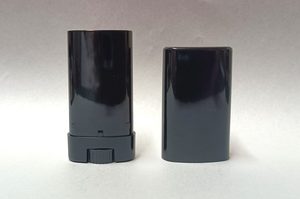 15g Deodorant Tube Black Plastic