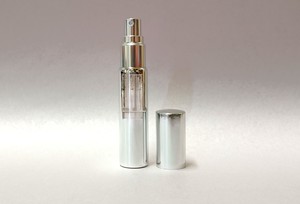 10ml Silver Glass Silver Perfume Atomizer