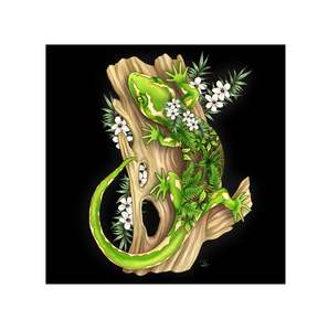 Sophie Blokker LED Canvas - Gecko