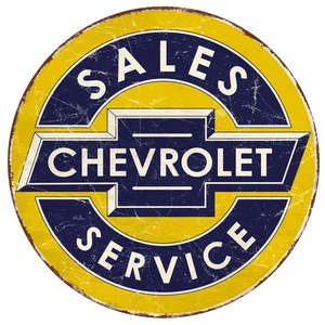 Gifts For Him: Chev Sales Sign
