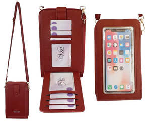 Red Versatile Crossbody Bag