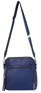 Hand Bags: Navy Stylish Crossbody