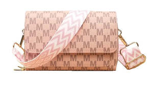 Hand Bags: Pink Petite Crossbody Bag