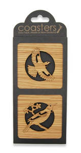 Duo Wooden Coasters Tui