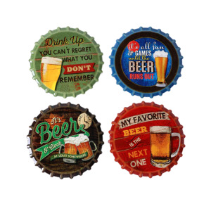 Beer Coaster Set 4