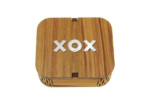 Wooden Boxes: Kiss & Hug Box In Mother Of Pearl