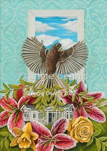 Nz Art: Roots & Wings Art Print