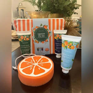 Orange Hand Cream Gift Bag 3 x 60ml