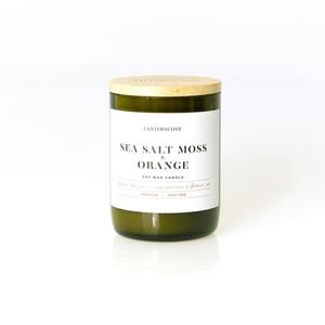 Sea Salt Moss & Orange Candle