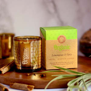 Candle Lemongrass & Spice Organic Goodness