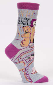 Women's Socks -My Dog Is Cool As F**k