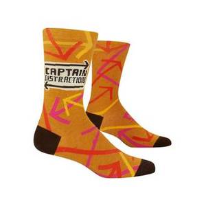 Men's Socks - Captain Distraction