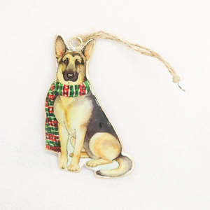 Vintage German Shepherd Hanger
