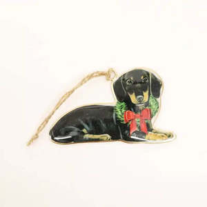 Vintage Single Daschund Hanger