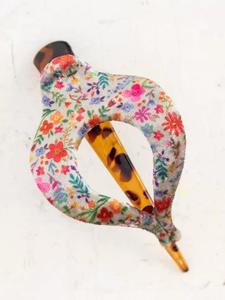 Boho Clip - Velvet Pink/Red