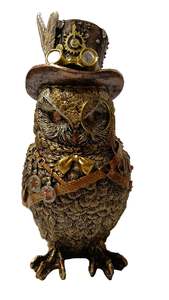 Homeware 1: Steam Punk Owl With Hat