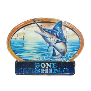 Gifts For Him: Gone Fishing Sign