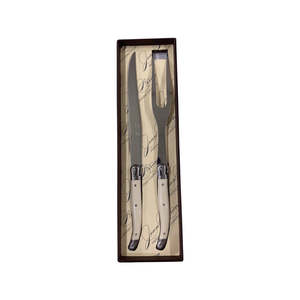 Cutlery: Laguiole Ivory Carving Set