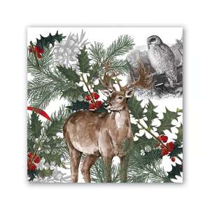Soap: Works Winter Woodland Paper Napkins