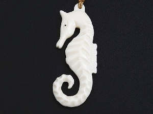 Jewellery: Sea Horse Bone pendant