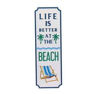 New Stock: Beach Sign