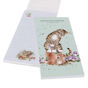 Stationery: 'Hide and Squeak' Cat Shopping List Pad