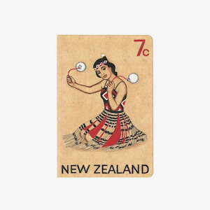 Stationery: Eileen Mayo - A5 Notebook - Unaccepted Design for Seven Cents Stamp