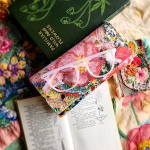 Bags: Glasses Case - Flora