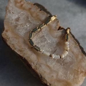 Bracelet - Pearl + Chain