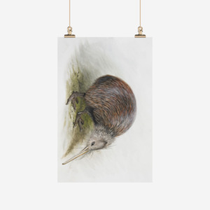 Te Papa: George Lodge - Tea Towel - Kiwi