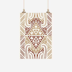Home: Tea Towel - Kowhaiwhai