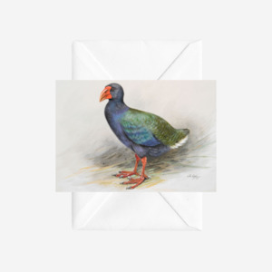 George Lodge - Card - Takahe