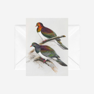 George Lodge - Card - Kereru