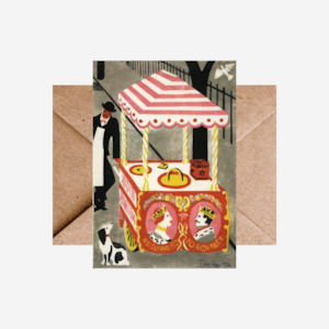 Eileen Mayo - Card - Ice cream cart