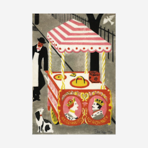 Art Prints: Eileen Mayo - Print - Ice cream cart