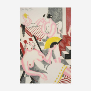 Art Prints: Eileen Mayo - Print - Turkish Bath