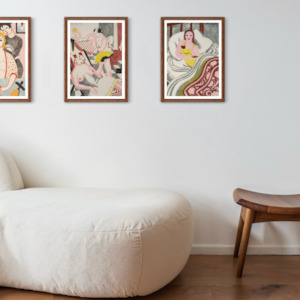 Art Prints: Eileen Mayo - Print - Morning Tea